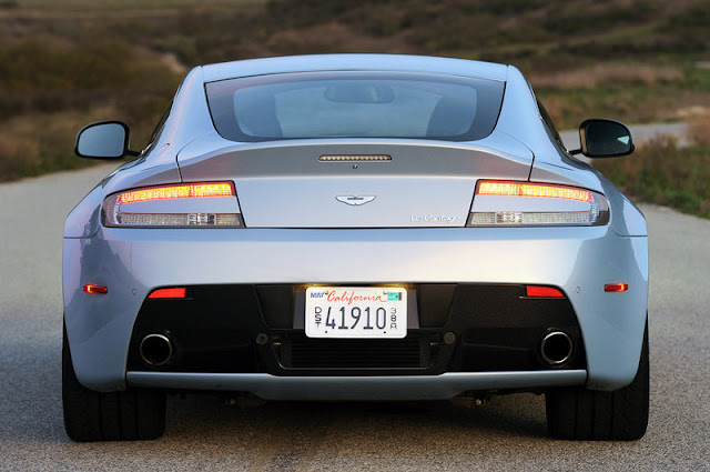 2011 aston martin v12 vantage rear view 2011 Aston Martin V12 Vantage