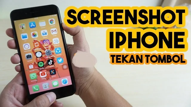 Cara Screenshot di iPhone