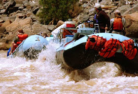 Running Rapids on the Colorado River