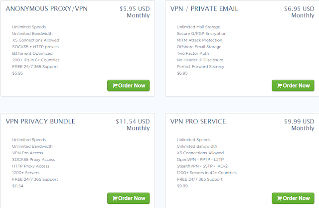 VPN services by Temok Webhosting