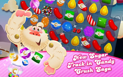  pada kesempatan kali ini admin akan membagikan sebuah  Candy Crush Saga v1.126.0.3 Mod Apk (Unlimited Lives+Unlocked)