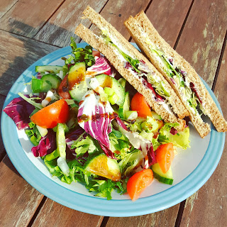 Sandwich and Side Salad