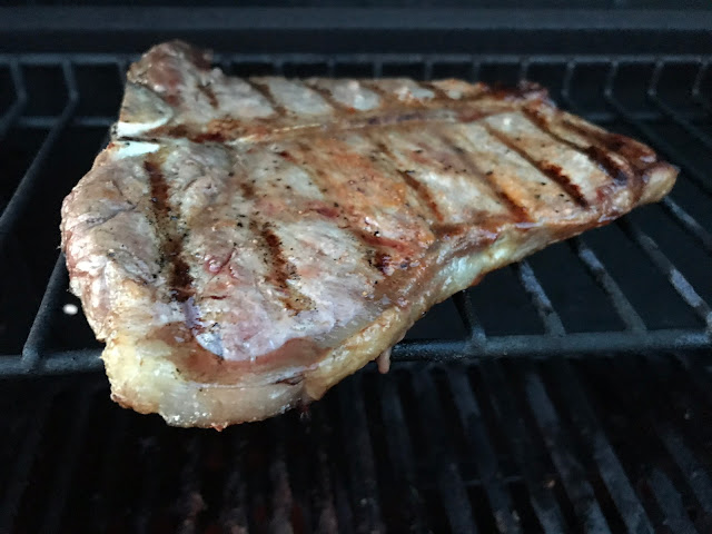 Ribeyes is one of my favorite meals. Ever. All cuts of beef have always been my favorite, It is the perfect meal for me. It reminds me of growing up on a cattle farm, dad cooking on the grill, family dinners. Ribeyes, when grilled correctly, are best off the grill at home.  When you can enjoy Ribeyes at home, it always feels like a special meal.  This summer when the sweet corn is ready, that is a perfect combination with any cut of meat. Chasing Saturdays