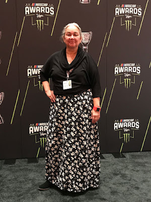 This is a photo of me - #NASCAR Race Mom  working the Red Carpet