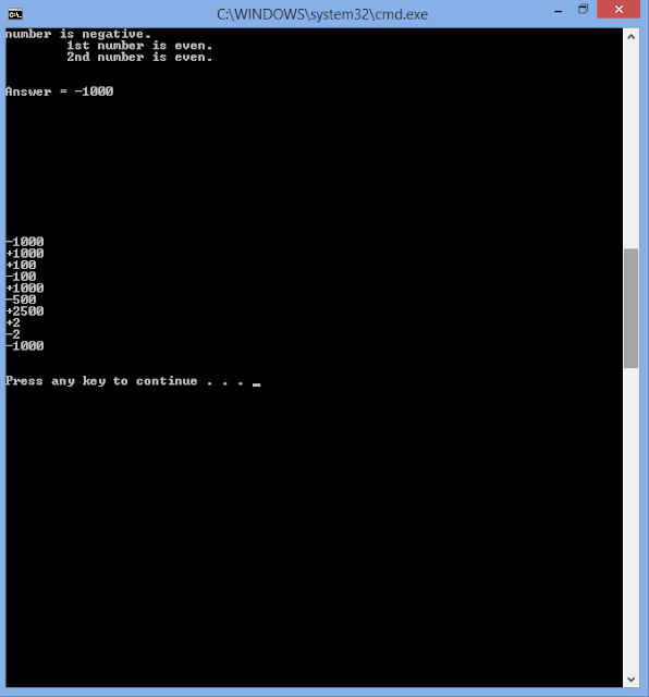 shift mul div idiv assembly language