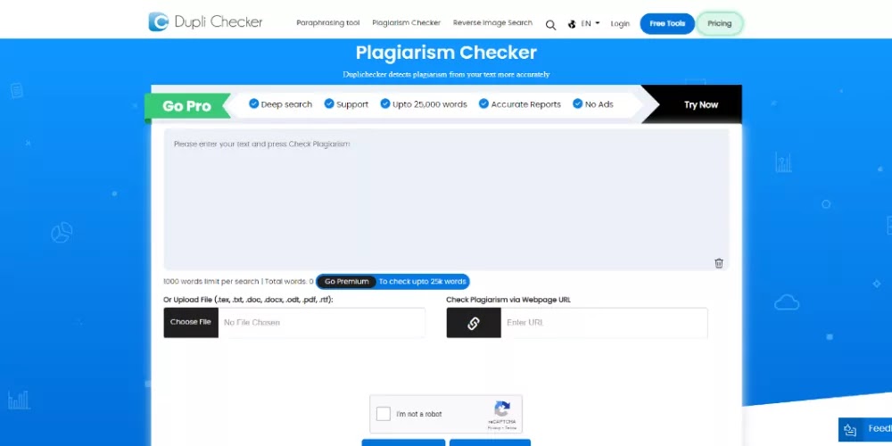 Dupli checker Plagiarism Checker Tools