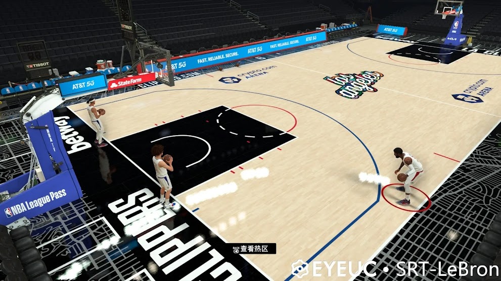 Los Angeles Clippers 22-23 City Court (8K) by SRT-LeBron | NBA 2K23
