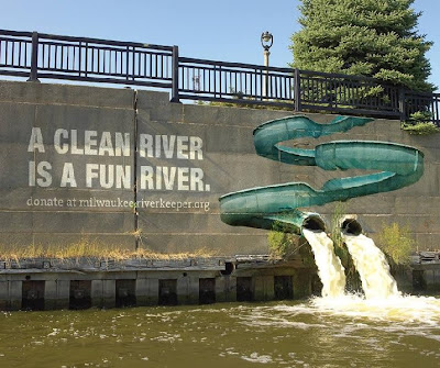 milwaukee cleanriver graffiti ad