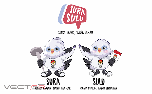 Maskot Pemilu 2024 Sura dan Sulu - Download Transparent Images, Portable Network Graphics (.PNG)