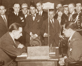 Torneo Internacional de la Exposición de Barcelona de 1929, partida de ajedrez Edgar Colle - Capablanca
