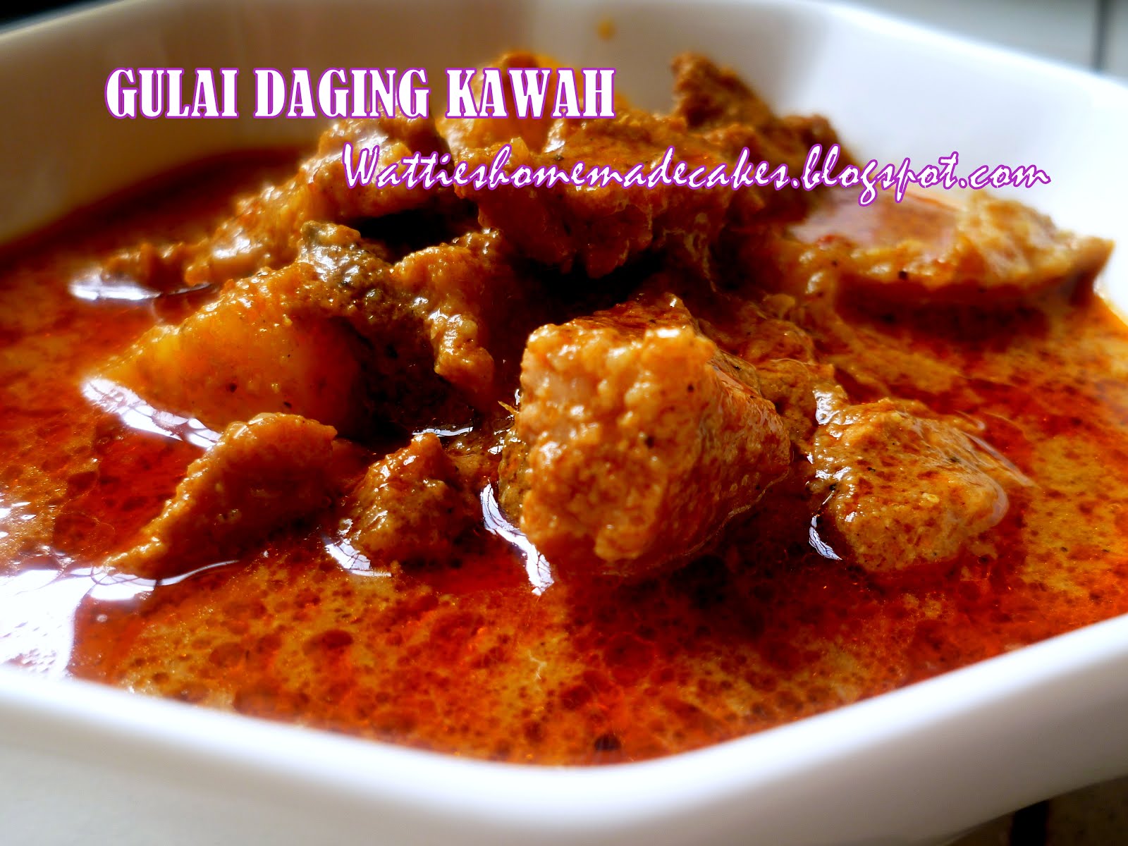 Wattie's HomeMade: Gulai Daging Kawah