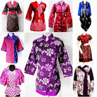 Model Baju Batik Wanita