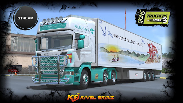 SKINS STREAM/RT LEGEND 2013 - SCANIA RJL OLD SCHOOL PECHE GROUP