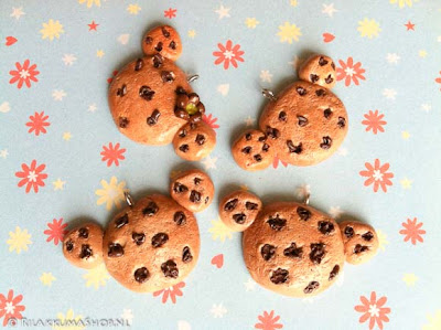 Kawaii cute Rilakkuma Chocolate chip Cookie Charms