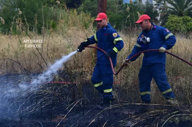 Αργολίδα: Υπό μερικό έλεγχο η πυρκαγιά