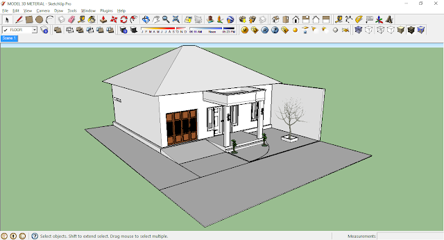  Cara  Menambahkan Material Pada SketchUp  JELOYSHIT