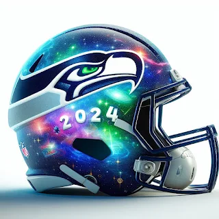 Seattle Seahawks 2024 Concept Helmets