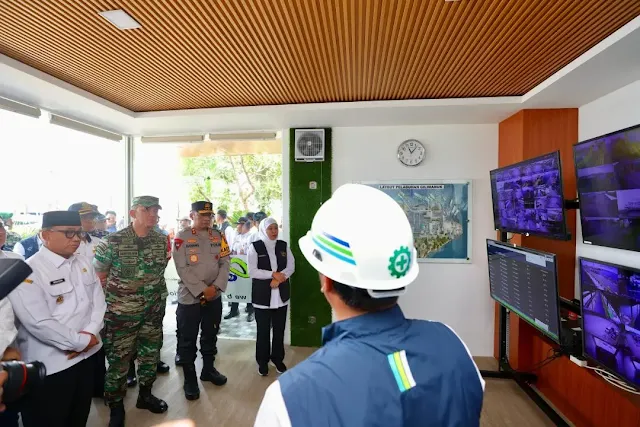 Gubernur, Kapolda dan Pangdam V/Brawijaya Pantau Arus Mudik di Banyuwangi