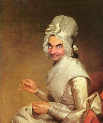  Rowan Atkinson atau lebih dikenal dengan Mr NGAKAK! Mr Bean dalam Lukisan Klasik