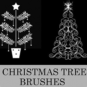 30 Beautiful Christmas Photoshop Brushes