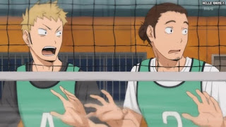 ハイキュー!! アニメ 第1期10話 滝ノ上祐輔 東峰旭 | HAIKYU!! Episode 10