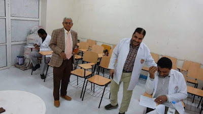 إمتحان الدفعة الأولي للزمالة اليمنية  لإختصاص الأشعة التشخيصية بالحديدة