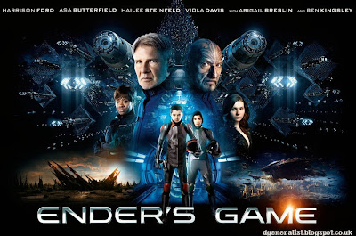 Ender's Game poster - with all the main actors