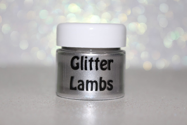 Glitter Lambs "Platinum" Loose Eyehsadow Pigment | Silver Loose Eyeshadow