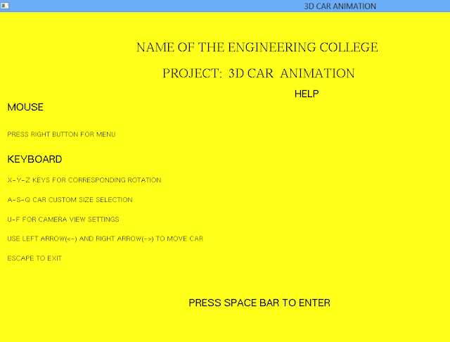 3d car animation