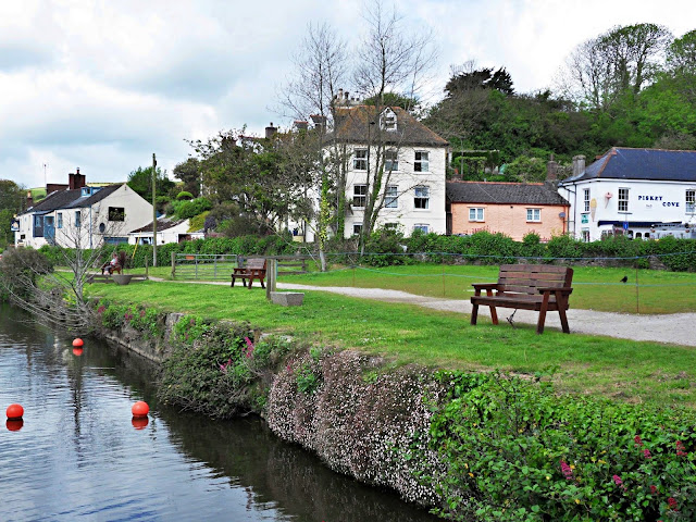 Pentewan Harbour, Cornwall