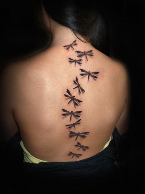 Tatuagem Libélula - 68 ideias para deixar vocês inspiradas