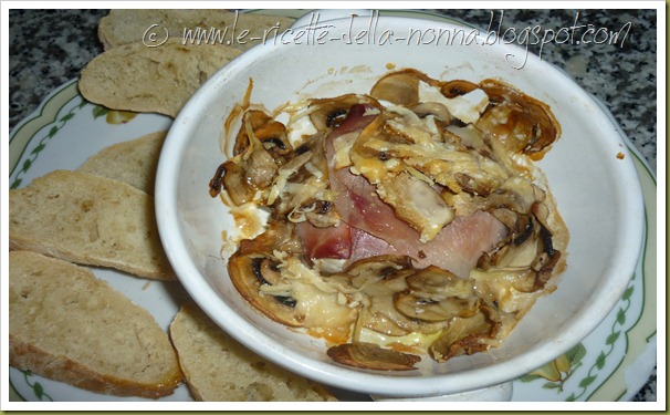 Tomino al forno con speck e funghi (8)
