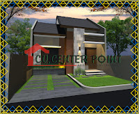 Jasa Arsitek Desain Gambar Rumah di Pekalongan Minimalis Modern Minimalist House Home Fasade