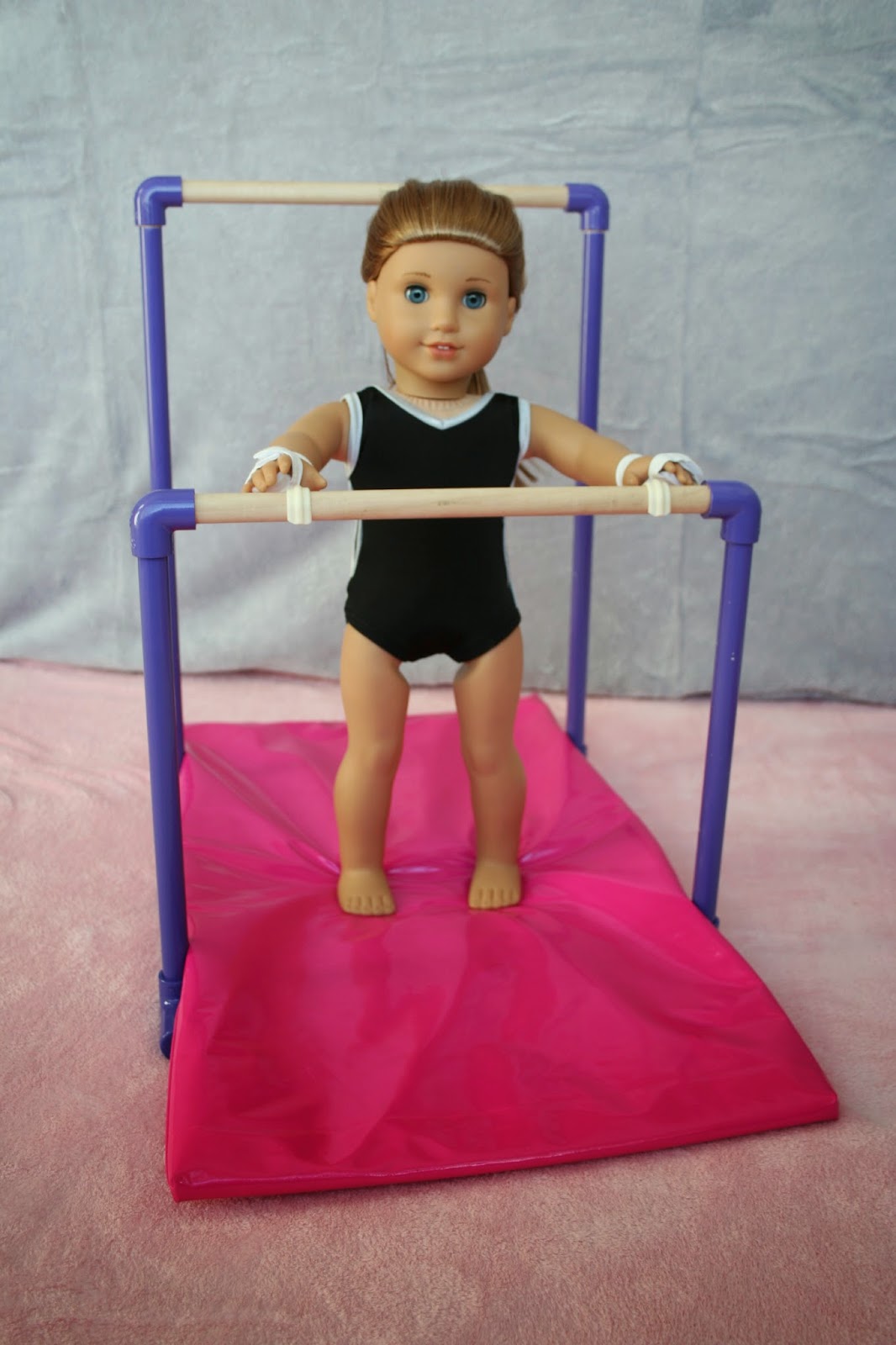 Arts and Crafts for your American Girl Doll: Gymnastics mat for American Girl Doll