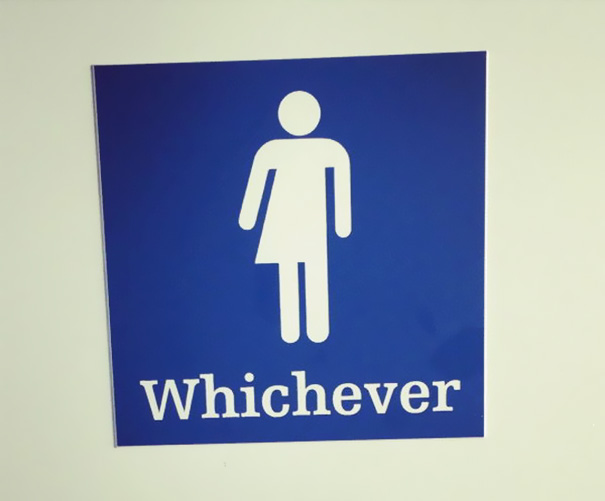 20+ Of The Most Creative Bathroom Signs Ever - Couldn’t Care Less