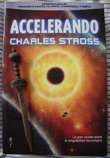 Portada del libro Accelerando, de Charles Stross