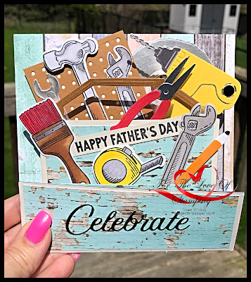 Fun Fold Pop Up Toolbox Card