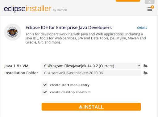 Eclipse Installer