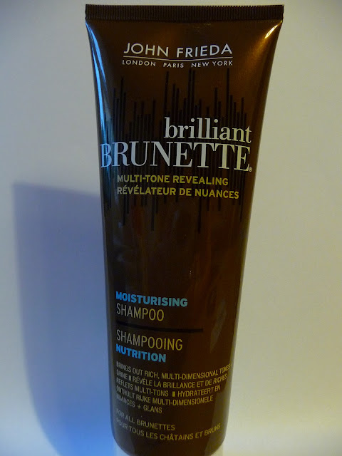 John Frieda  Brilliant Brunette Shine Release Volumising Shampoo, szampon do włosów, brunetki, objętość włosów