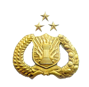 38. Logo Kepala Kepolisian Negara Republik Indonesia, https://bingkaiguru.blogspot.com
