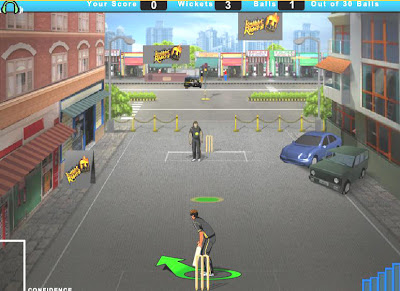 Galli Cricket game footage 3