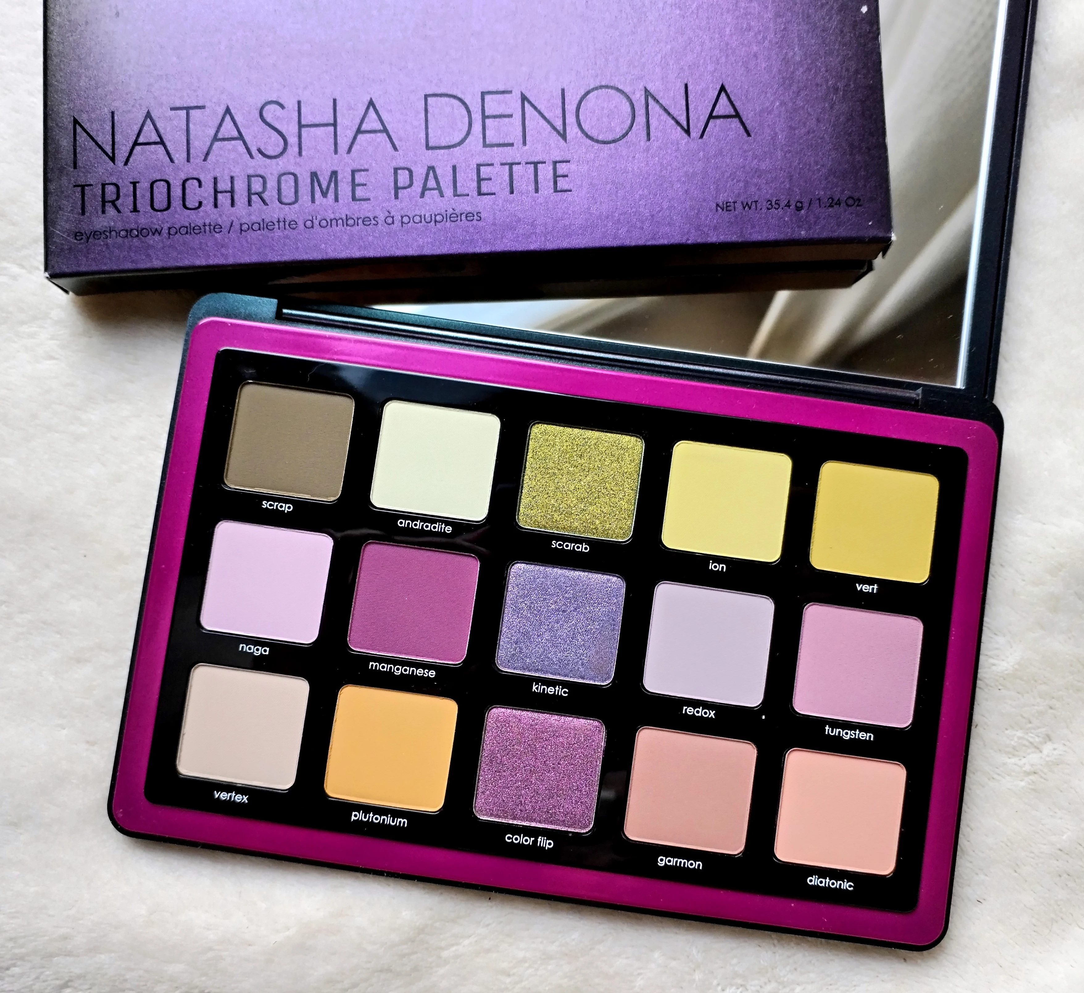 La palette Triochrome de NATASHA DENONA