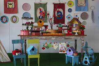 Fiestas Infantiles Decoradas con La Gallina Pintadita