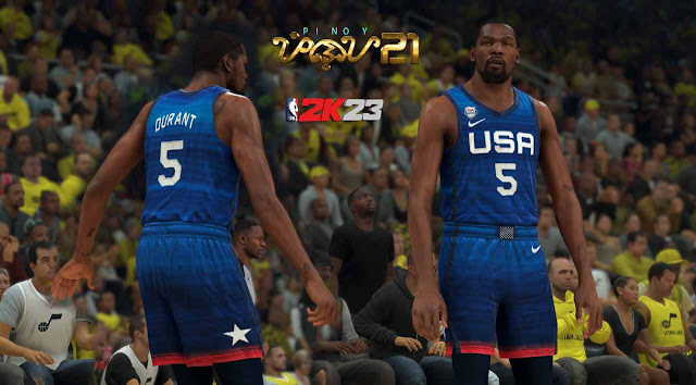 NBA 2K23 USA National Team 2023 Jerseys