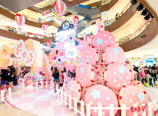 Gurney Plaza Christmas Decoration Year 2019 @ Hello Kitty Themed