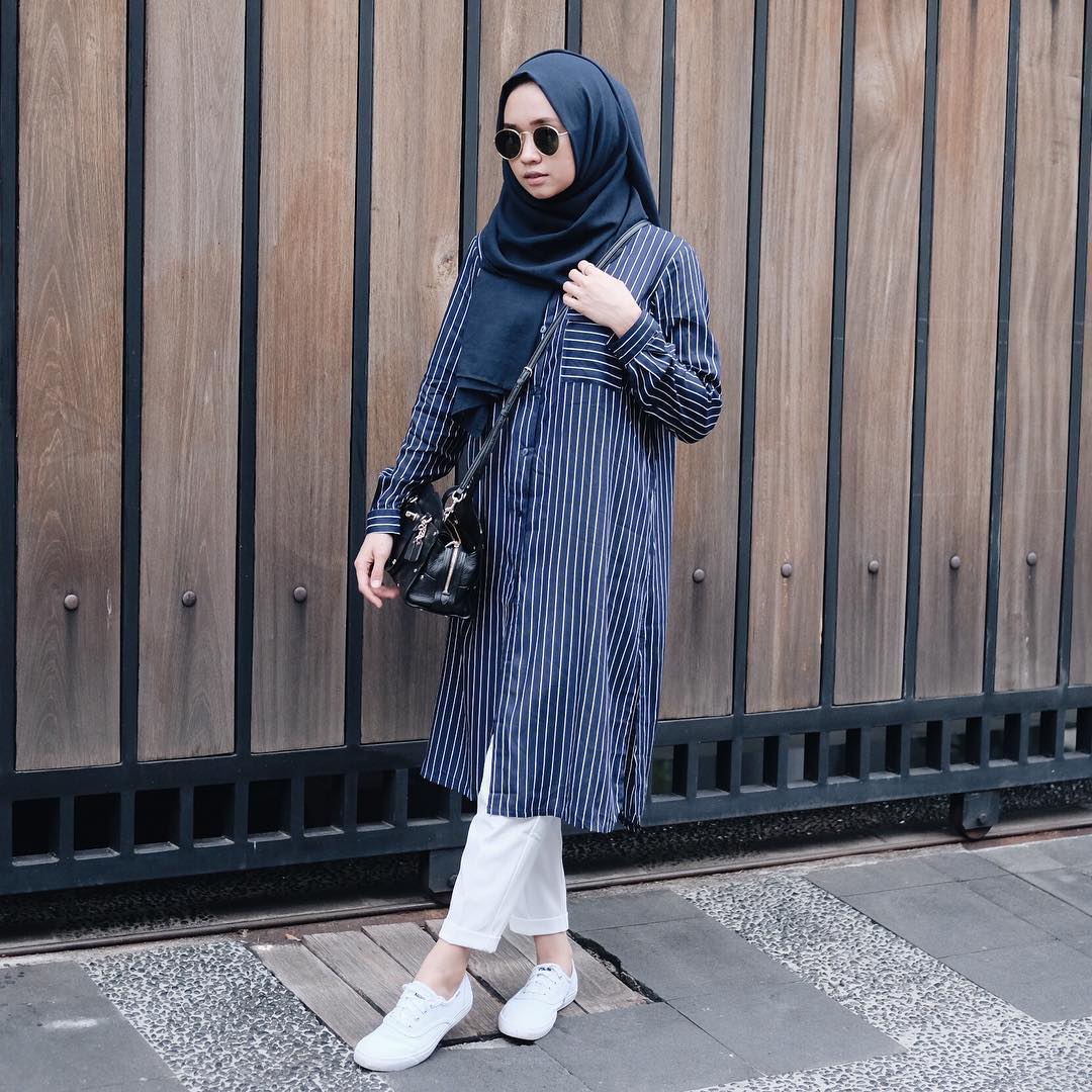 OOTD Baju Hijab Kekinian Ala Selebgram 2019