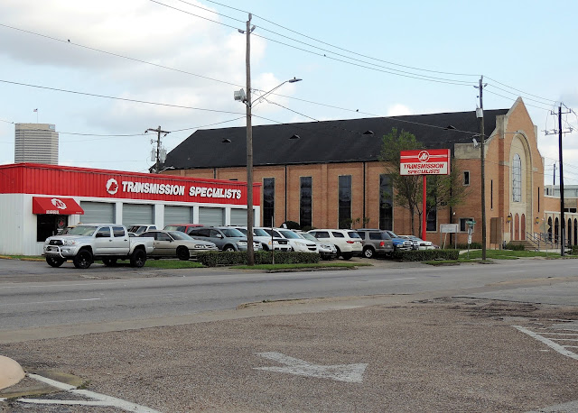 Transmission Specialists next to Church 902 Shepherd Dr, Houston, TX 77007 