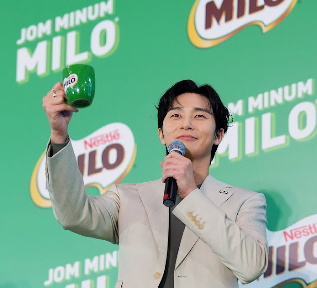 Park Seo-Jun Sahabat MILO in Malaysia, Park Seo-Jun, Sahabat MILO, Jom Minum Milo, Lifestyle