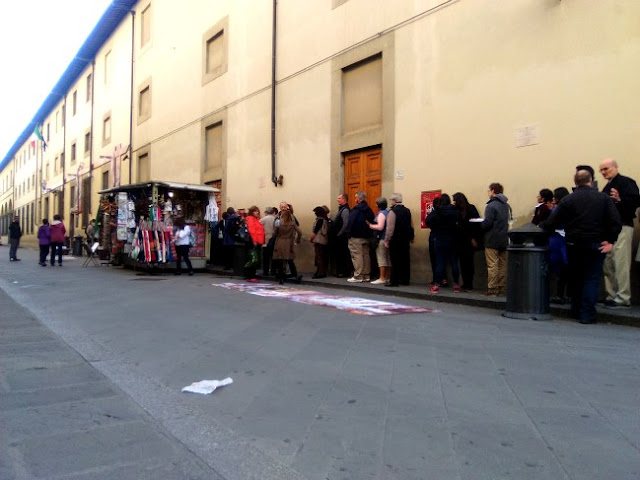 Cola galería de la academia florencia