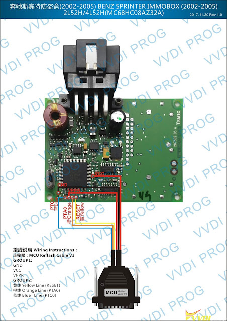 VVDI Prog Read Sprinter Immo Box 0J66D